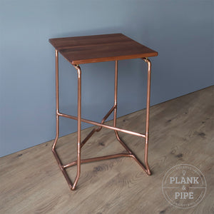 Copper Pipe Botanical Plant Stand